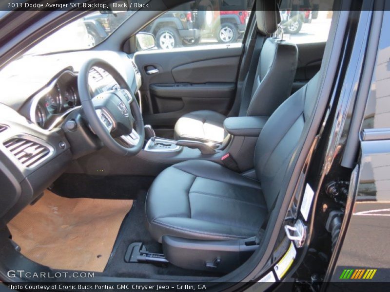 Black / Black 2013 Dodge Avenger SXT Blacktop