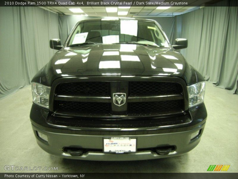 Brilliant Black Crystal Pearl / Dark Slate/Medium Graystone 2010 Dodge Ram 1500 TRX4 Quad Cab 4x4