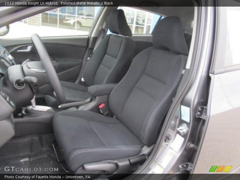 Front Seat of 2013 Insight LX Hybrid