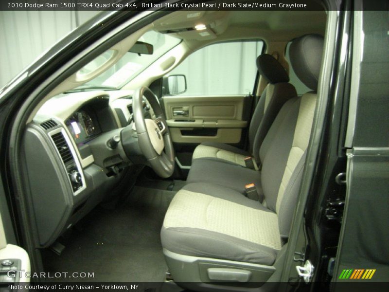 Brilliant Black Crystal Pearl / Dark Slate/Medium Graystone 2010 Dodge Ram 1500 TRX4 Quad Cab 4x4