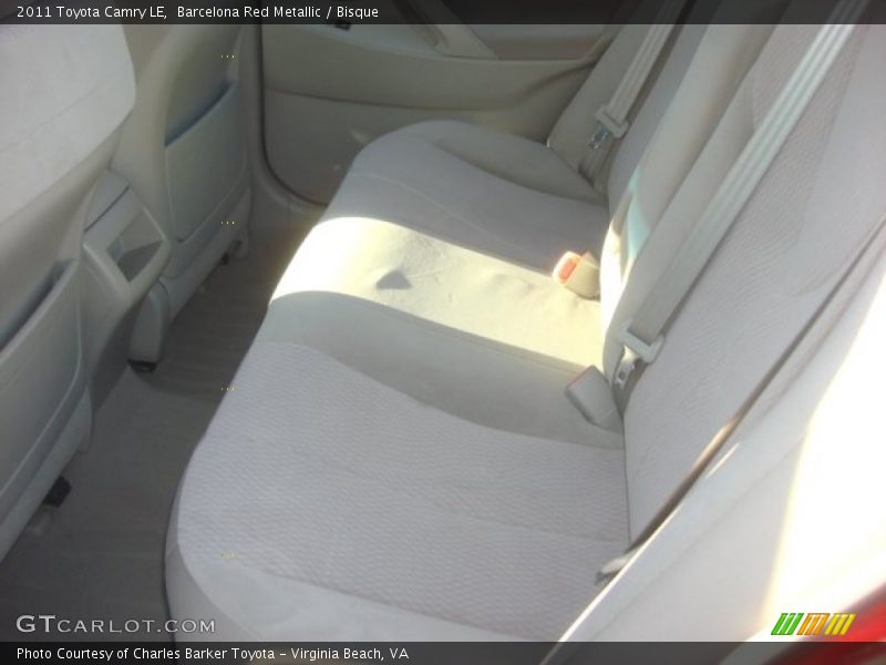 Barcelona Red Metallic / Bisque 2011 Toyota Camry LE