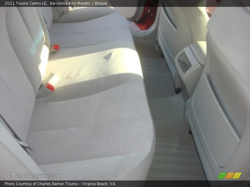 Barcelona Red Metallic / Bisque 2011 Toyota Camry LE