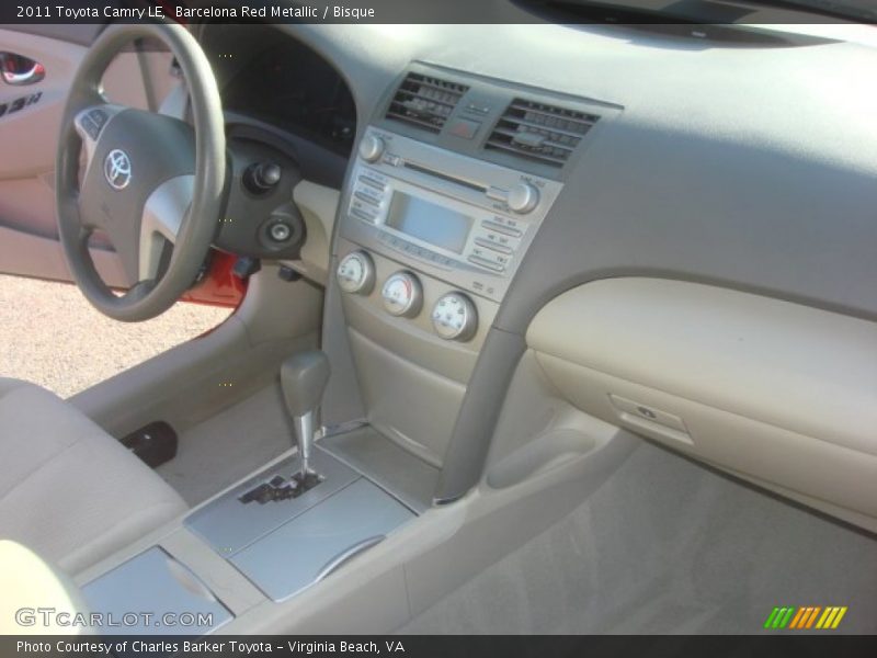 Barcelona Red Metallic / Bisque 2011 Toyota Camry LE