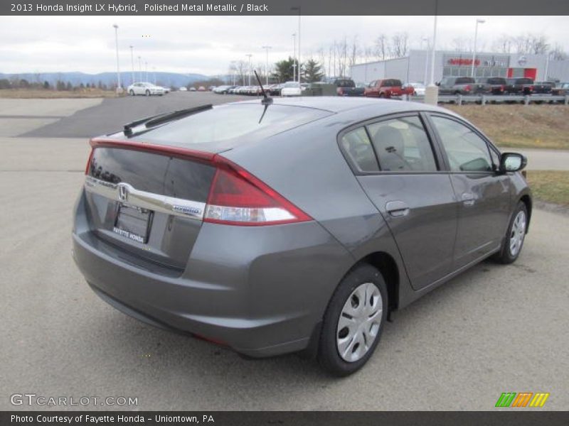 Polished Metal Metallic / Black 2013 Honda Insight LX Hybrid