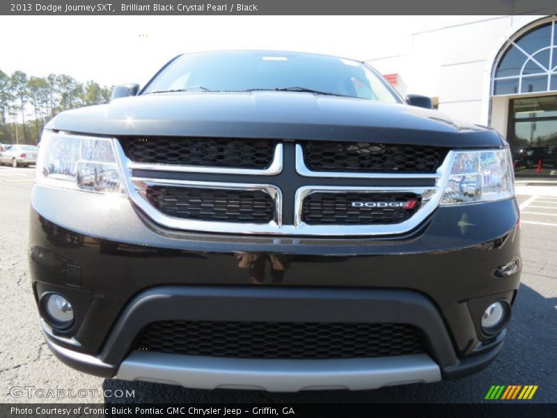 Brilliant Black Crystal Pearl / Black 2013 Dodge Journey SXT