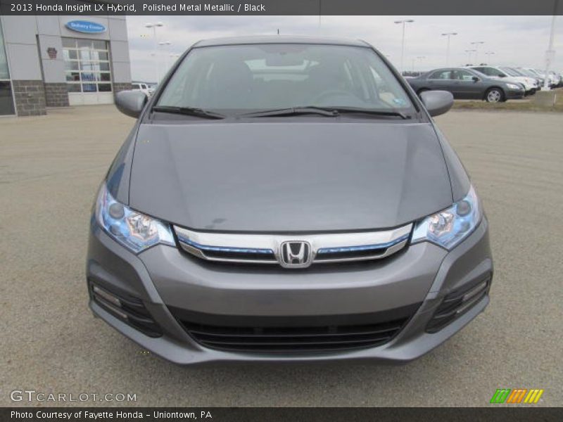 Polished Metal Metallic / Black 2013 Honda Insight LX Hybrid