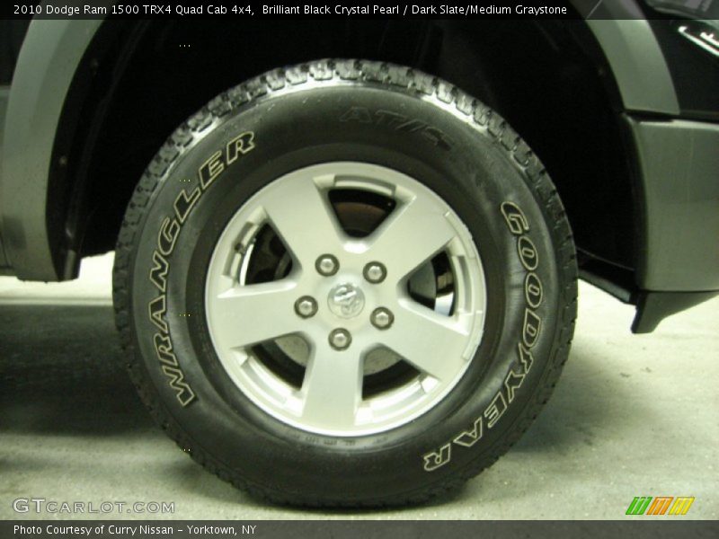 Brilliant Black Crystal Pearl / Dark Slate/Medium Graystone 2010 Dodge Ram 1500 TRX4 Quad Cab 4x4
