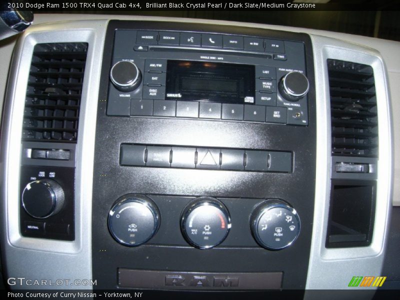 Brilliant Black Crystal Pearl / Dark Slate/Medium Graystone 2010 Dodge Ram 1500 TRX4 Quad Cab 4x4