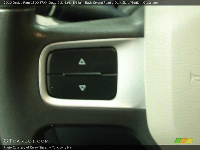 Brilliant Black Crystal Pearl / Dark Slate/Medium Graystone 2010 Dodge Ram 1500 TRX4 Quad Cab 4x4