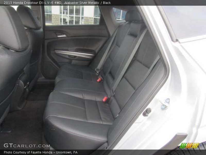 Rear Seat of 2013 Crosstour EX-L V-6 4WD