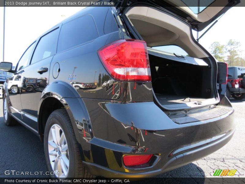 Brilliant Black Crystal Pearl / Black 2013 Dodge Journey SXT