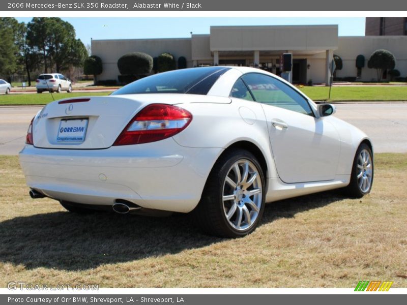 Alabaster White / Black 2006 Mercedes-Benz SLK 350 Roadster