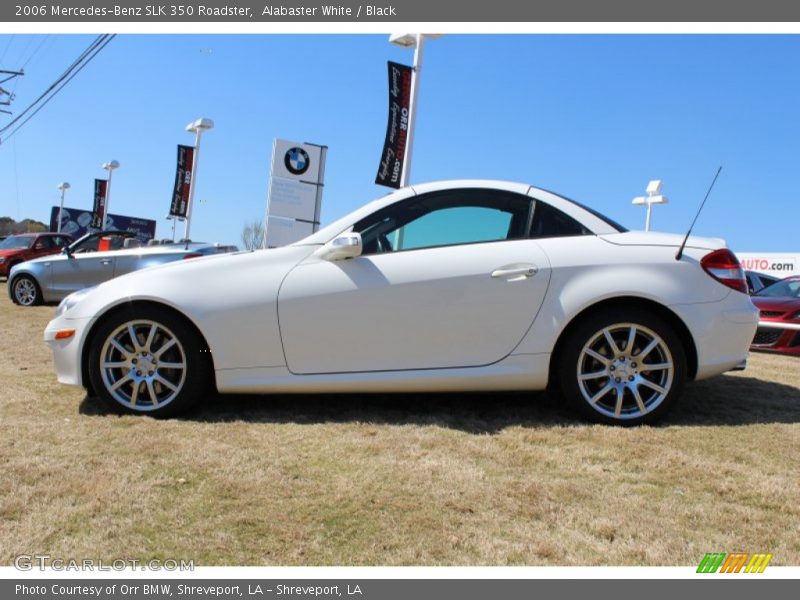 Alabaster White / Black 2006 Mercedes-Benz SLK 350 Roadster