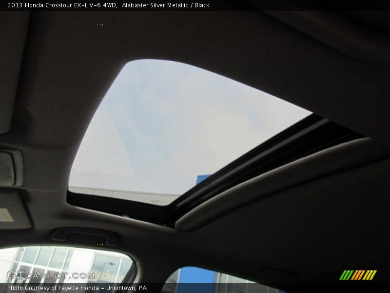 Sunroof of 2013 Crosstour EX-L V-6 4WD