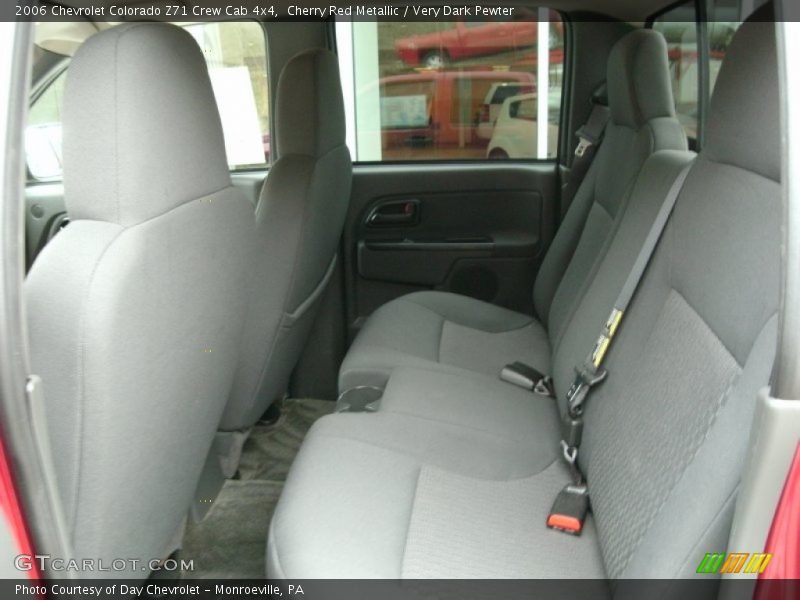 Rear Seat of 2006 Colorado Z71 Crew Cab 4x4
