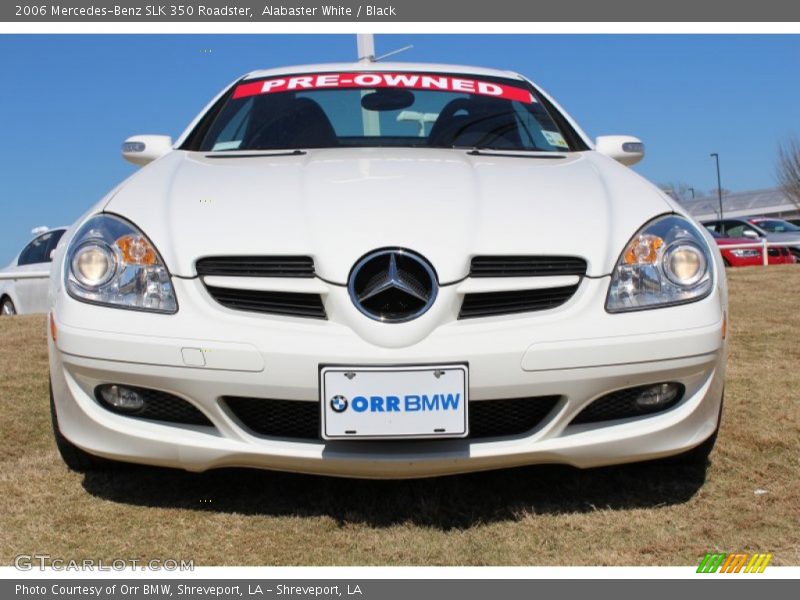 Alabaster White / Black 2006 Mercedes-Benz SLK 350 Roadster