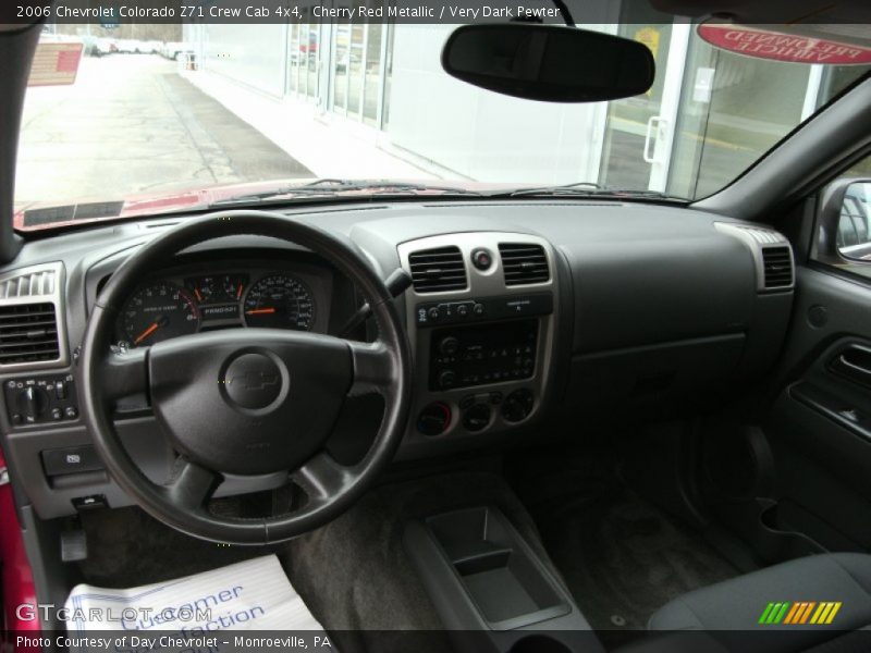 Cherry Red Metallic / Very Dark Pewter 2006 Chevrolet Colorado Z71 Crew Cab 4x4