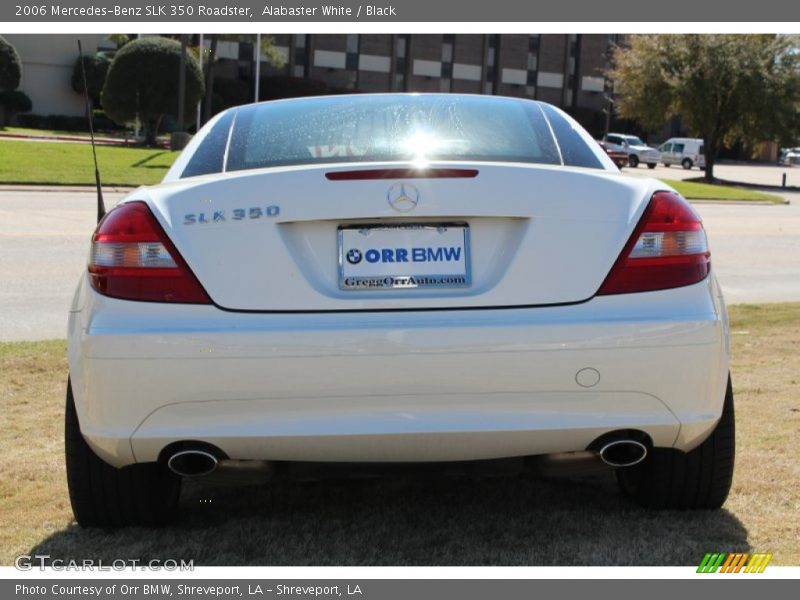 Alabaster White / Black 2006 Mercedes-Benz SLK 350 Roadster