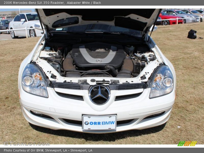 Alabaster White / Black 2006 Mercedes-Benz SLK 350 Roadster