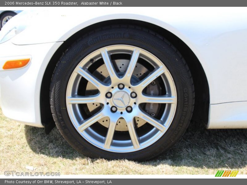 Alabaster White / Black 2006 Mercedes-Benz SLK 350 Roadster