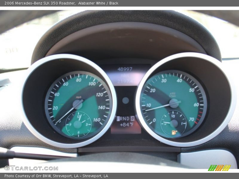 Alabaster White / Black 2006 Mercedes-Benz SLK 350 Roadster