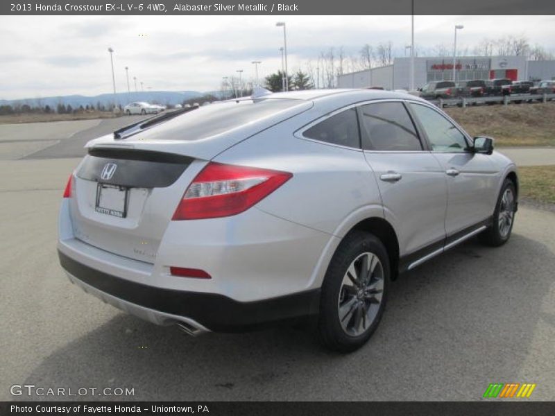  2013 Crosstour EX-L V-6 4WD Alabaster Silver Metallic