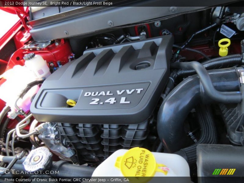  2013 Journey SE Engine - 2.4 Liter DOHC 16-Valve Dual VVT 4 Cylinder