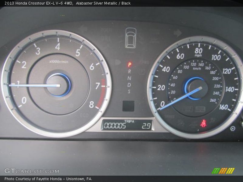  2013 Crosstour EX-L V-6 4WD EX-L V-6 4WD Gauges