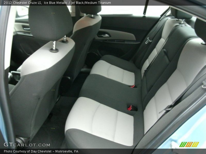 Ice Blue Metallic / Jet Black/Medium Titanium 2012 Chevrolet Cruze LS
