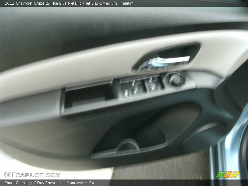 Ice Blue Metallic / Jet Black/Medium Titanium 2012 Chevrolet Cruze LS