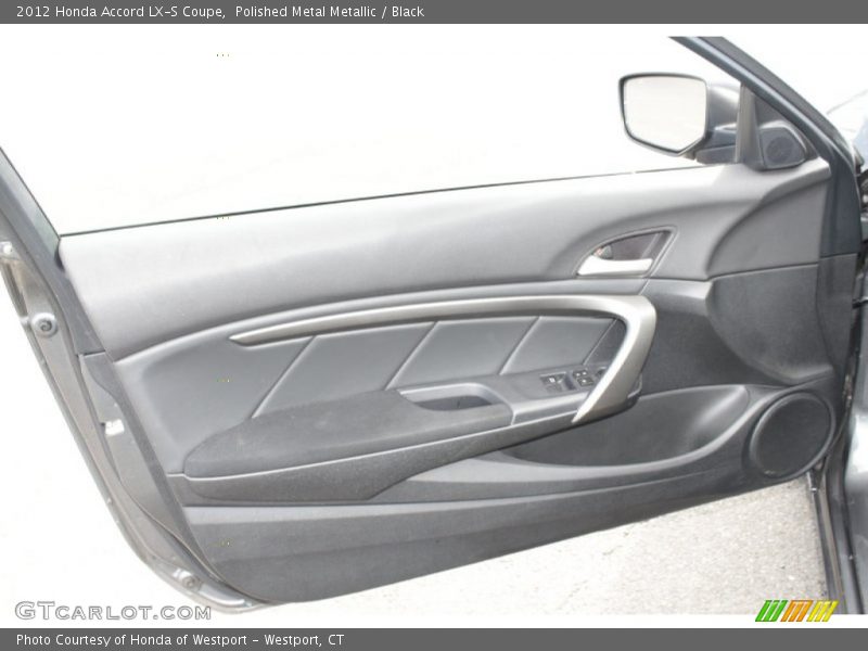 Polished Metal Metallic / Black 2012 Honda Accord LX-S Coupe