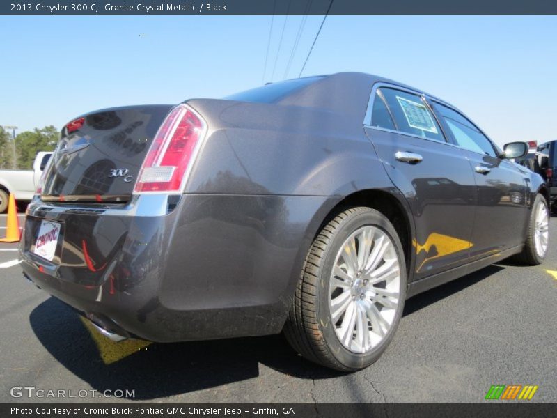 Granite Crystal Metallic / Black 2013 Chrysler 300 C