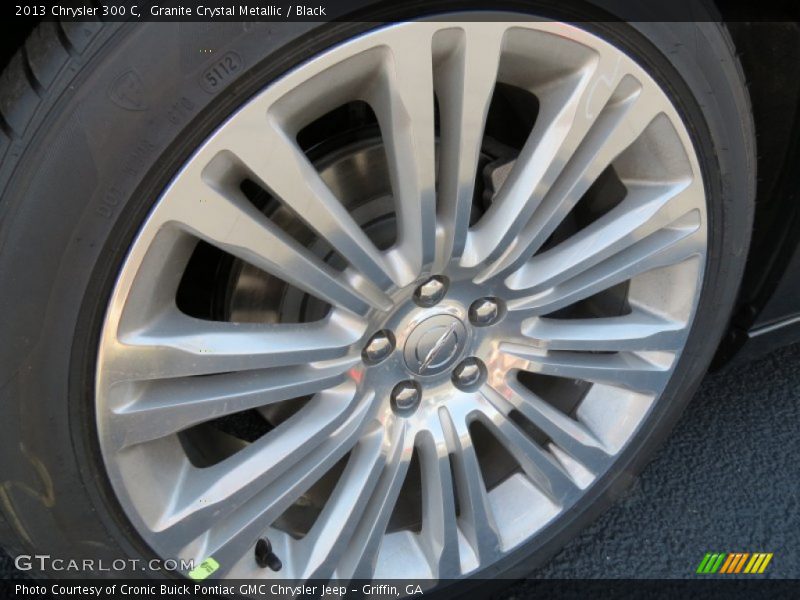 Granite Crystal Metallic / Black 2013 Chrysler 300 C