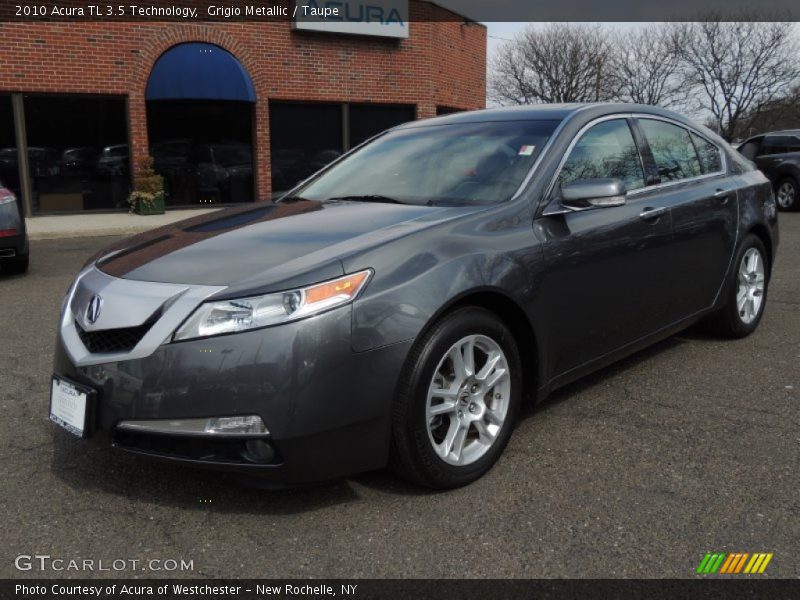 Grigio Metallic / Taupe 2010 Acura TL 3.5 Technology