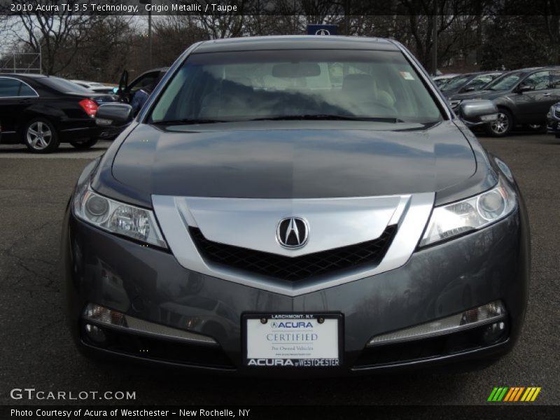 Grigio Metallic / Taupe 2010 Acura TL 3.5 Technology