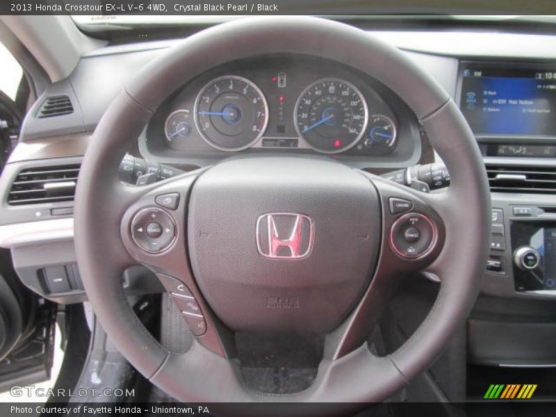  2013 Crosstour EX-L V-6 4WD Steering Wheel