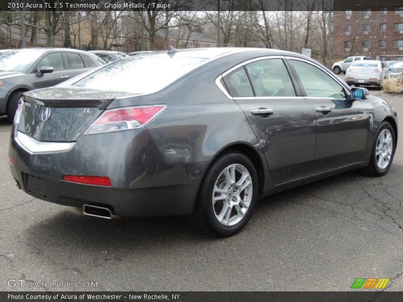 Grigio Metallic / Taupe 2010 Acura TL 3.5 Technology