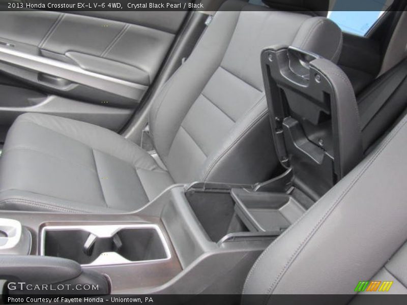 Crystal Black Pearl / Black 2013 Honda Crosstour EX-L V-6 4WD