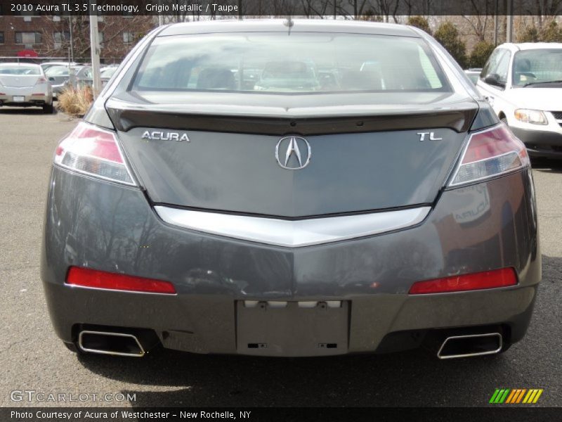 Grigio Metallic / Taupe 2010 Acura TL 3.5 Technology