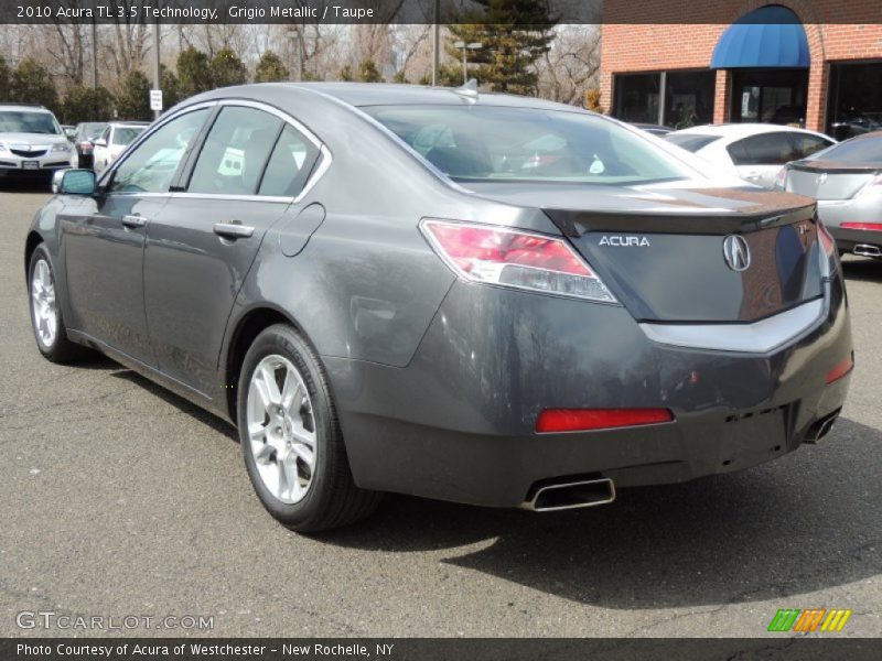 Grigio Metallic / Taupe 2010 Acura TL 3.5 Technology