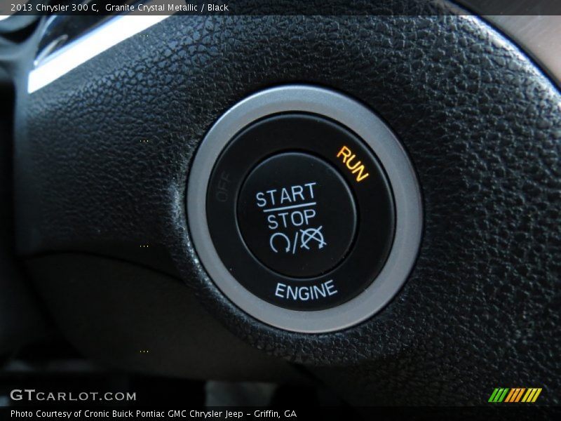 Granite Crystal Metallic / Black 2013 Chrysler 300 C