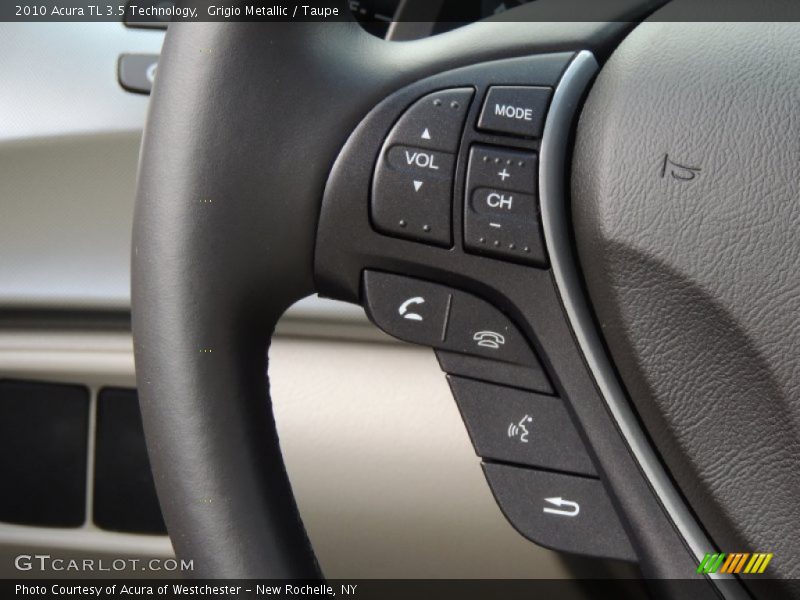 Grigio Metallic / Taupe 2010 Acura TL 3.5 Technology