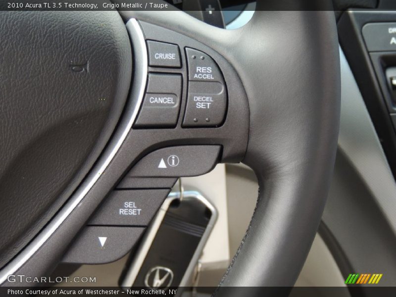 Grigio Metallic / Taupe 2010 Acura TL 3.5 Technology