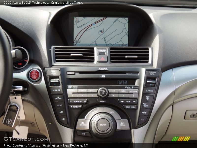 Grigio Metallic / Taupe 2010 Acura TL 3.5 Technology