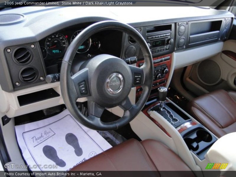 Dark Khaki/Light Graystone Interior - 2006 Commander Limited 