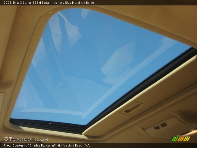 Monaco Blue Metallic / Beige 2008 BMW 3 Series 328xi Sedan