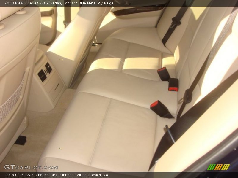 Monaco Blue Metallic / Beige 2008 BMW 3 Series 328xi Sedan