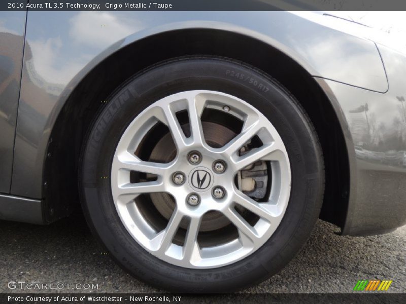 Grigio Metallic / Taupe 2010 Acura TL 3.5 Technology