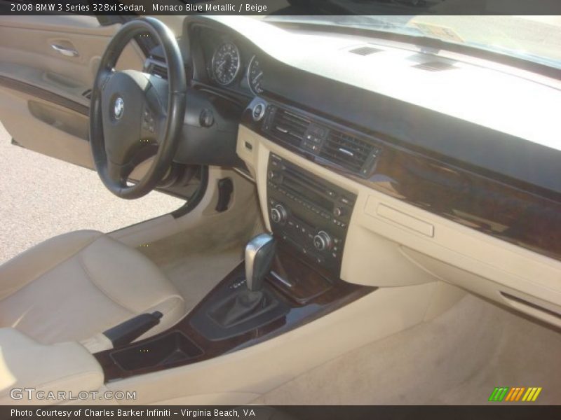 Monaco Blue Metallic / Beige 2008 BMW 3 Series 328xi Sedan