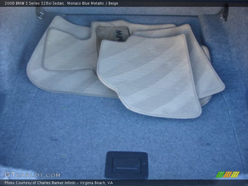 Monaco Blue Metallic / Beige 2008 BMW 3 Series 328xi Sedan